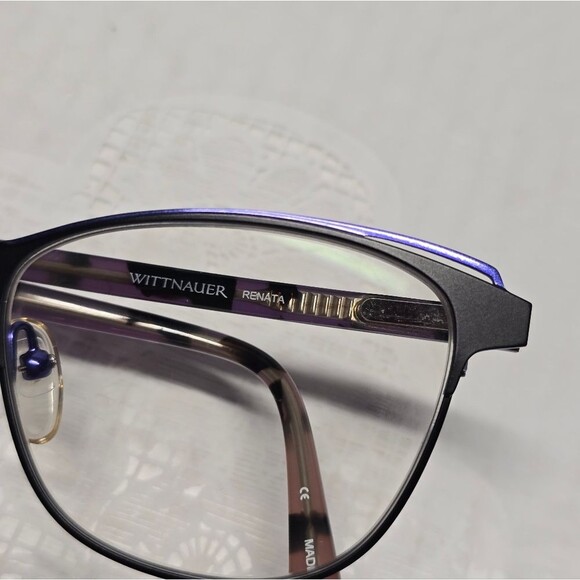 Wittnauer Renata 51-17-140 Black Violet Full Rim Eyeglasses Frame main image 14